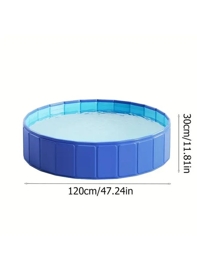 Large 160cm Round Dog Bathing Pool Non Inflatable Quick Dry Easy Maintenance - Image 5